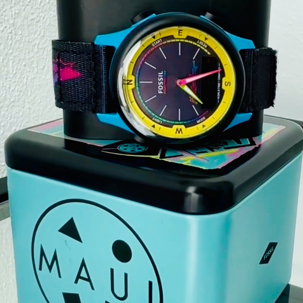 Fossil X Maui & Sons Solar Watch -Limited Edition-